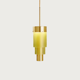 A-Spire Pendant Sand Olive Gold
